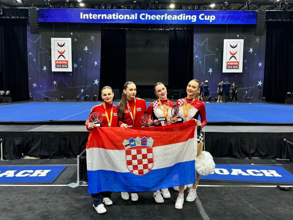 Cheerleading klub Noa briljirao na Međunarodnom cheerleading kupu Srebro i bronca za Hrvatsku!